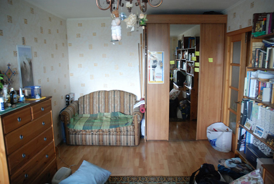 Couchsurfing Moskou appartement