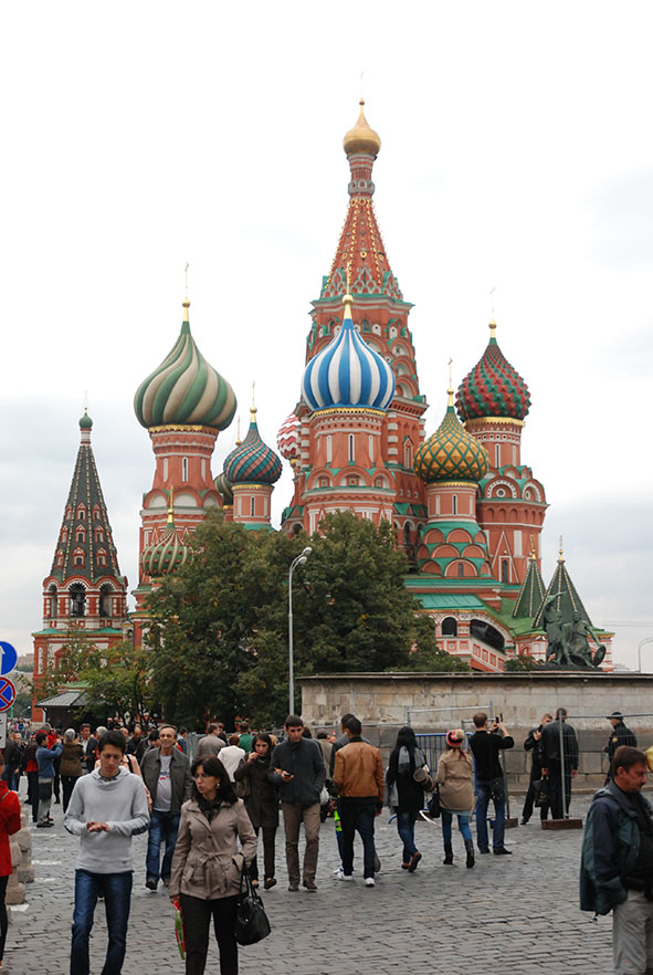 Sint Basil kathedraal Moskou