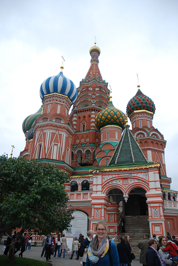 Sint Basil kathedraal Moskou poging 2