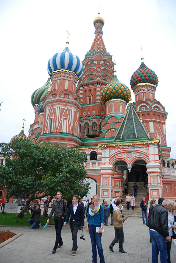 Sint Basil kathedraal Moskou poging 3