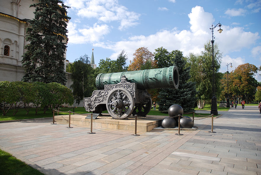 Kremlin Moskou Tsar cannon