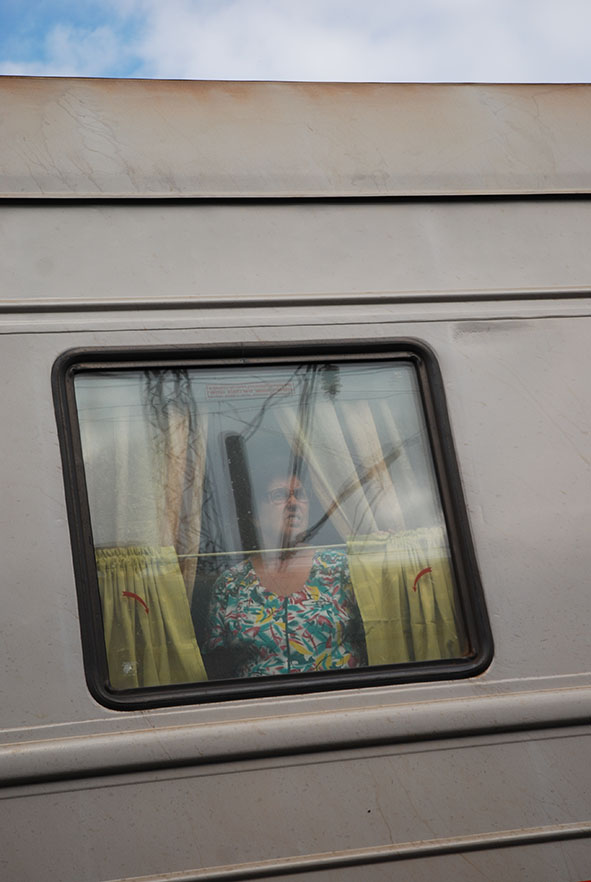 Leven in de trein Rusland