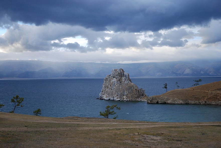Sjamanenrots Olchon Baikalmeer