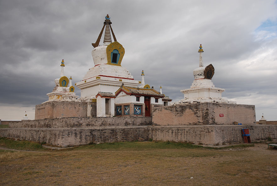 Erdene zuu klooster Kharkhorin stupa Mongolië