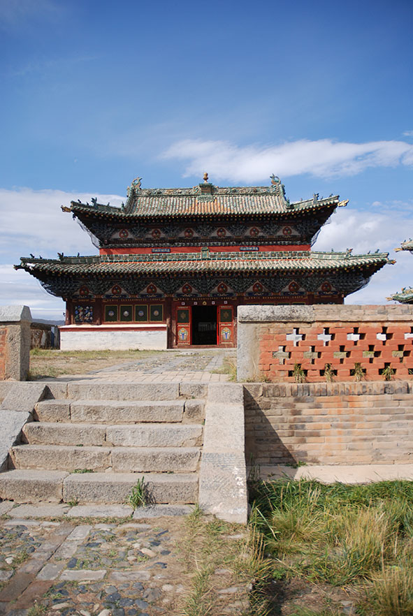 Erdene zuu klooster Kharkhorin Mongolië tempels