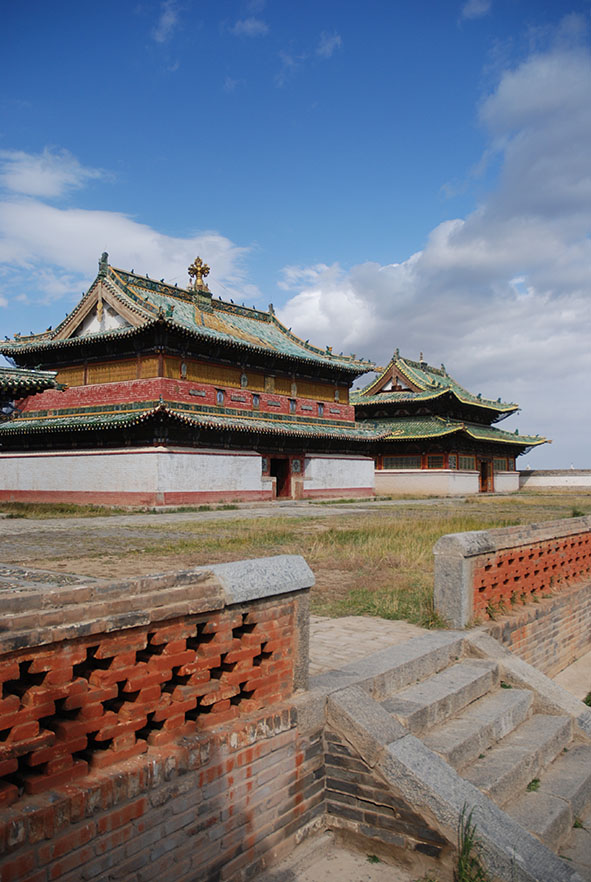 Erdene zuu klooster Kharkhorin Mongolië tempels