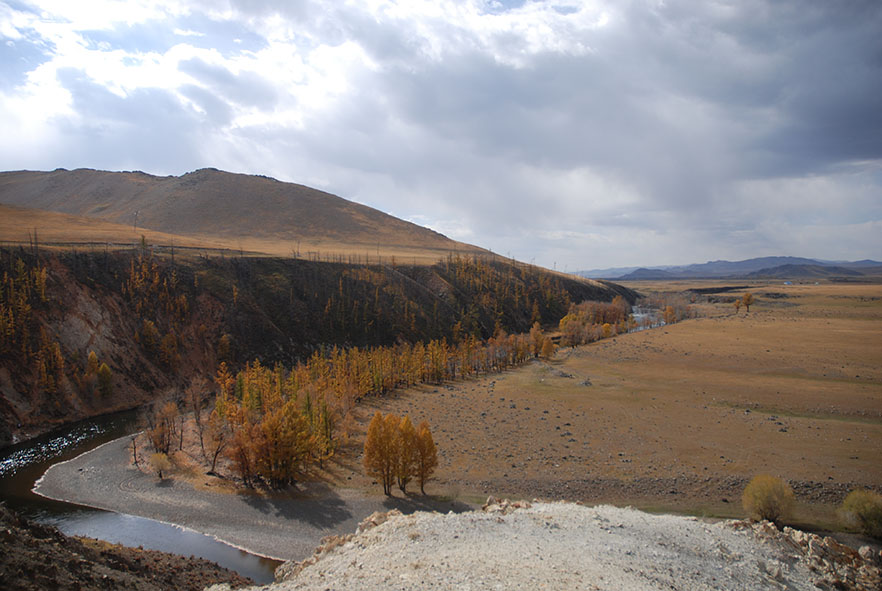 Orkhon valley nationaal park Mongolië