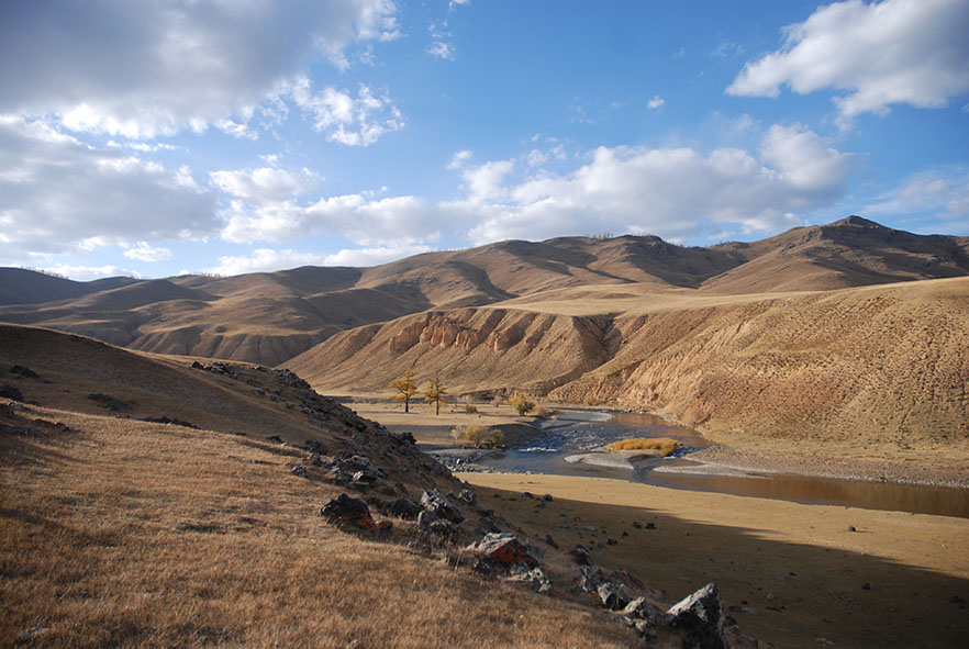 Orkhon valley nationaal park Mongolië