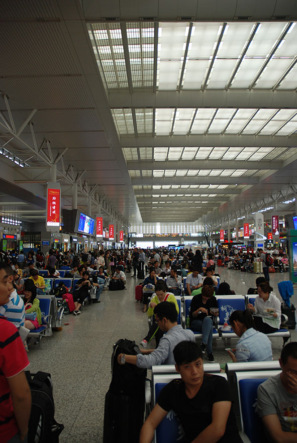 Shanghai Hongqiao treinstation China