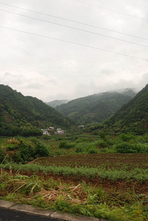 Uitzicht Tunxi Hongcun Xidi