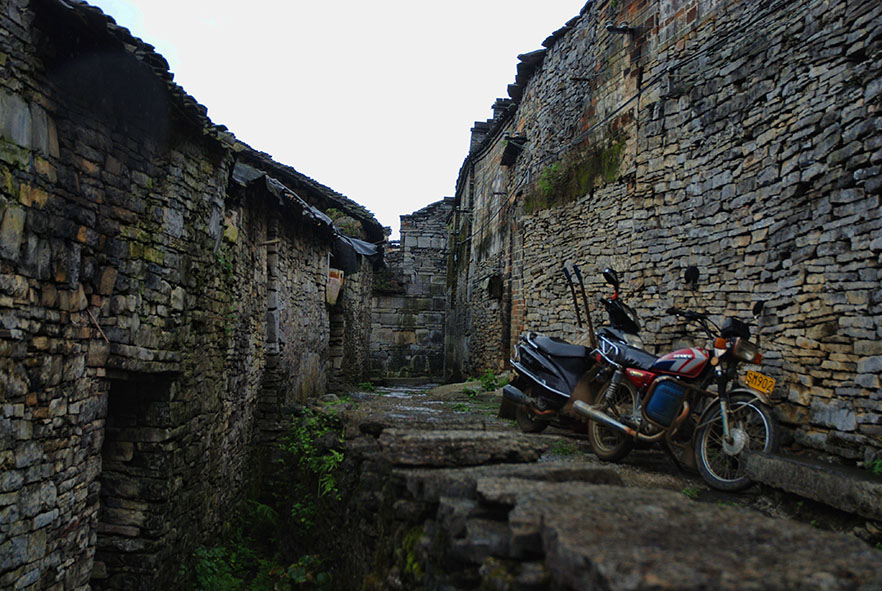 Ancient stone village Yangshuo