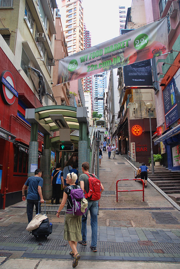 Hong Kong langste roltrap