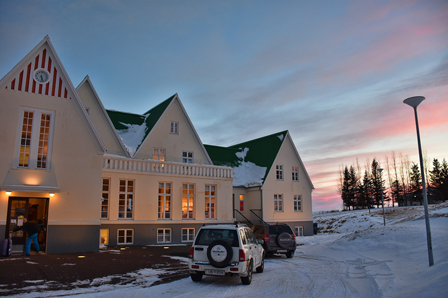 Héraðsskólinn hostel Laugarvatn IJsland