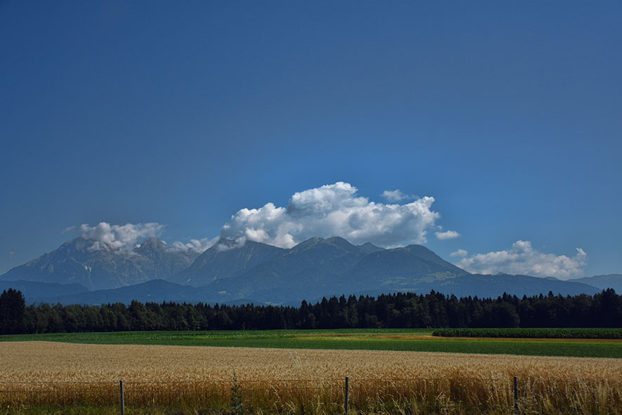 Landschap van Slovenië