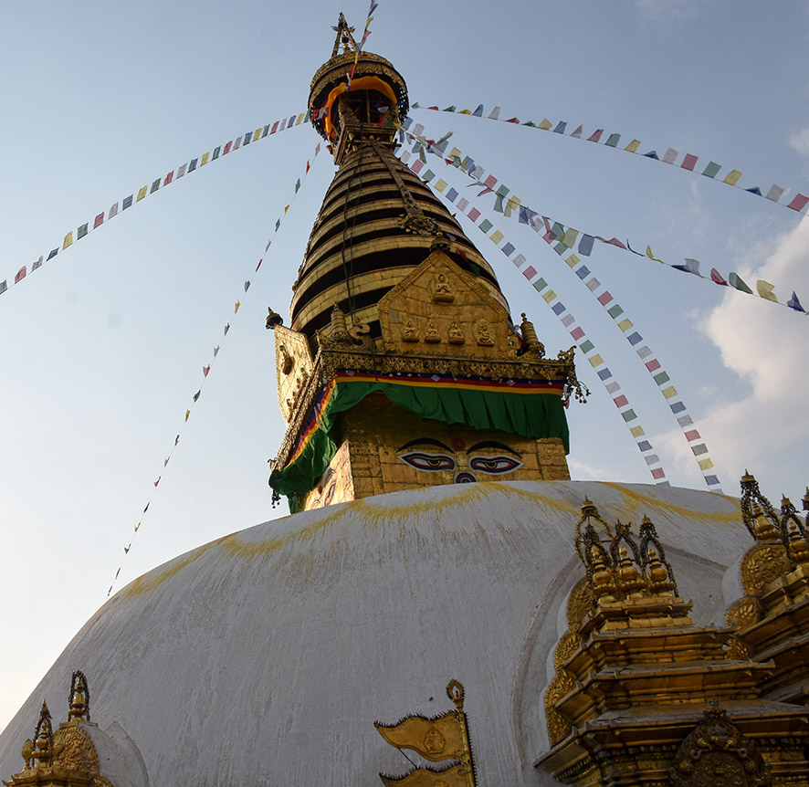 Swayambhu tempel Kathmandu
